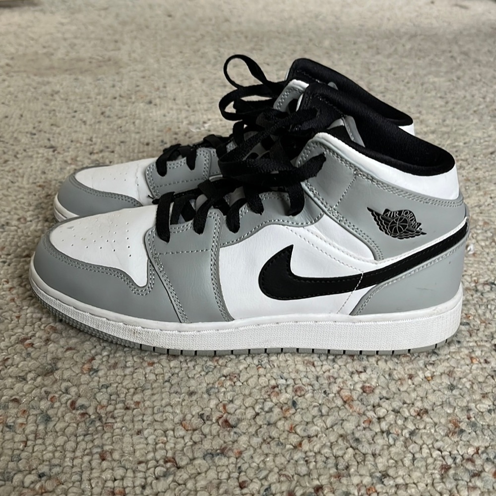 Nike air jordan 1 mids - smoke grey